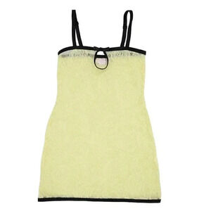 RARE Victorias Secret Matching‎ Set Small Lace Lingerie Bodycon Mini Dress